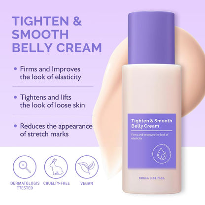 Advanced Firming Body Cream – Tightens, Lifts & Smooths Skin on Belly, Arms, Thighs & Neck
