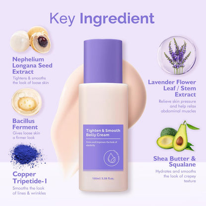 Advanced Firming Body Cream – Tightens, Lifts & Smooths Skin on Belly, Arms, Thighs & Neck