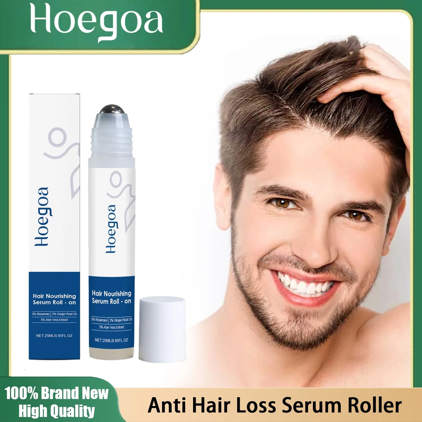 Rosemary Hair Growth Roller – Boost Growth, Strengthen Roots & Revive Scalp Health